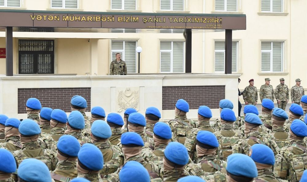 Prezident İlham Əliyev: Xüsusi təyinatlıların Vətən müharibəsindəki Qələbəmizdə çox böyük payı var