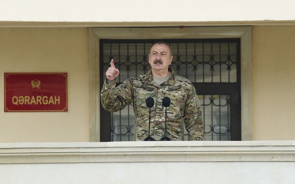 Prezident İlham Əliyev: Ermənistan silahlı qüvvələri Azərbaycan xüsusi təyinatlılarının adı gələndə titrəməyə başlayırlar