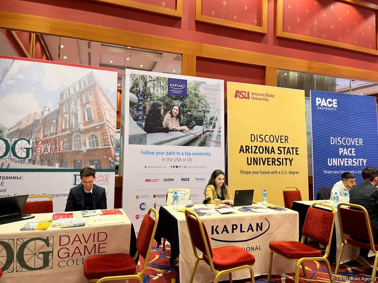 Bakıda "Unibroad"un təşkilatçılığı ilə təhsil sərgisi keçirilib (FOTO)