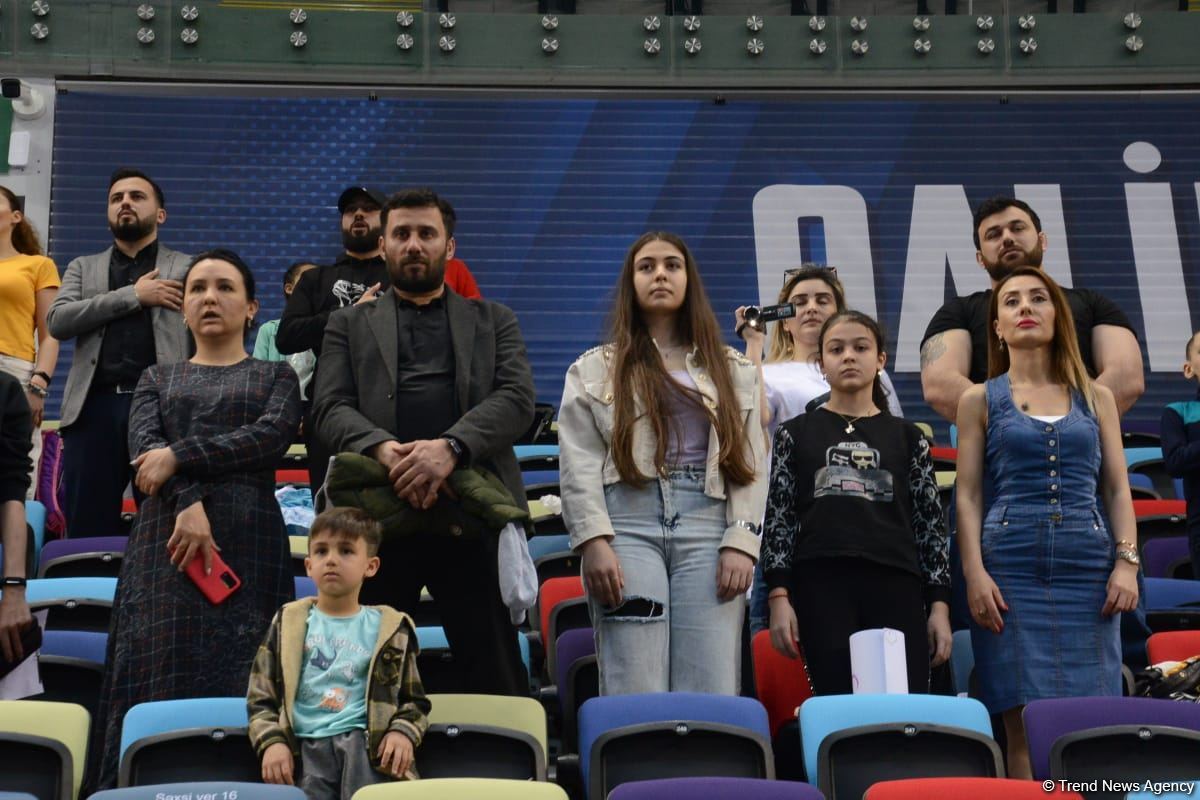 Bədii gimnastika üzrə 27-ci Bakı birinciliyinin birinci günü start götürüb (FOTO)