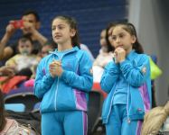 Bədii gimnastika üzrə 27-ci Bakı birinciliyinin ikinci günü start götürüb (FOTO)