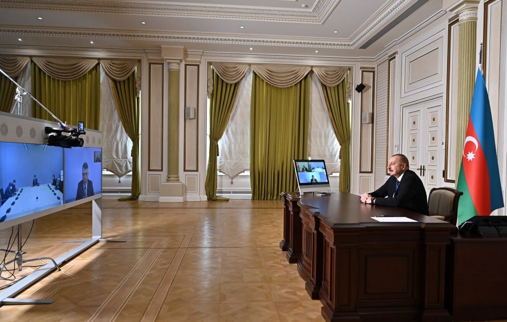 Prezident İlham Əliyev BMT-nin Ərzaq və Kənd Təsərrüfatı Təşkilatının baş direktorunu videoformatda qəbul edib (FOTO/VİDEO) (YENİLƏNİB)