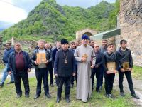 Alban-Udi və digər xristian icmalarının Kəlbəcərə səfəri başlayıb (FOTO)