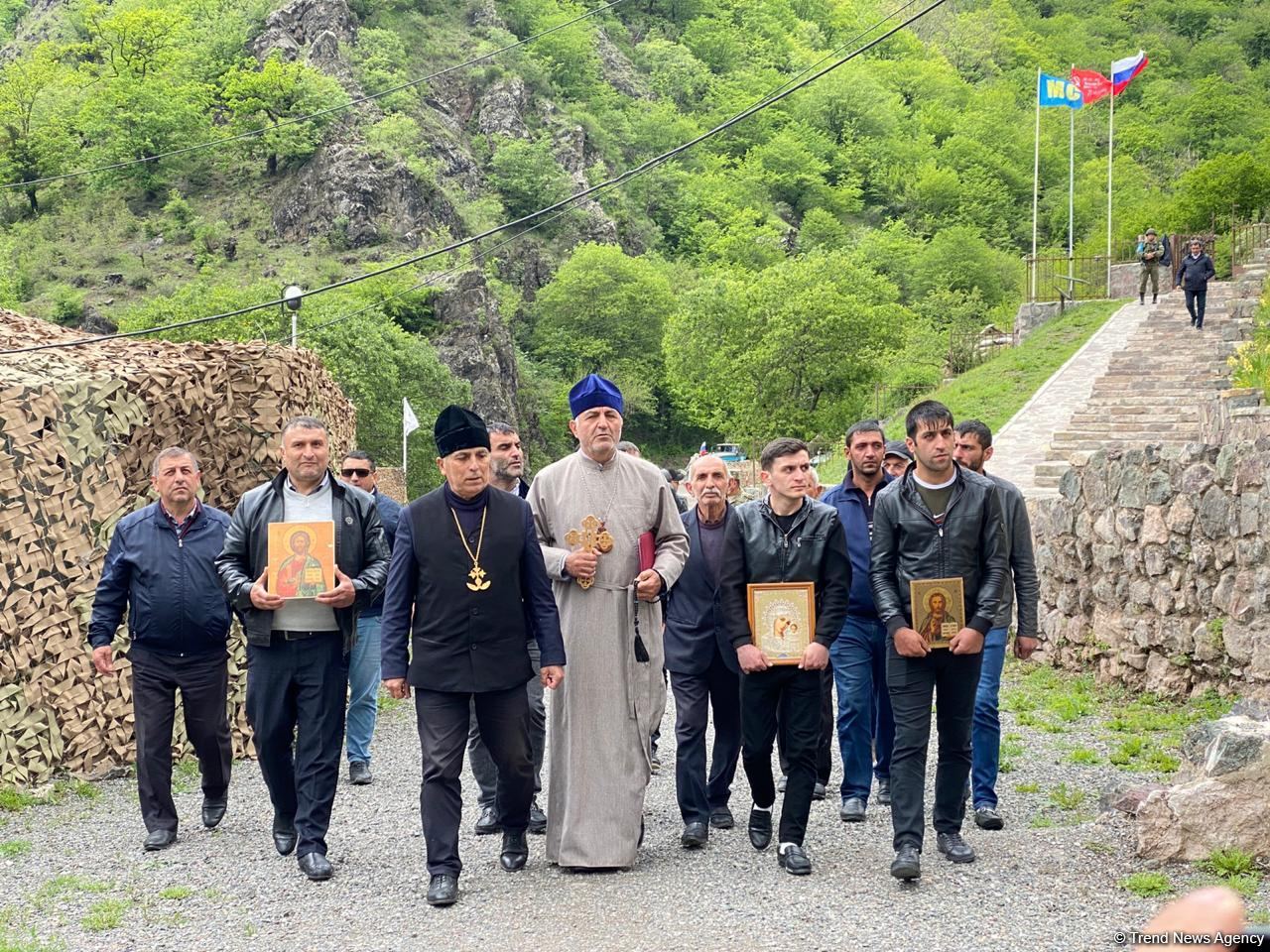 Alban-Udi və digər xristian icmalarının Kəlbəcərə səfəri başlayıb (FOTO)