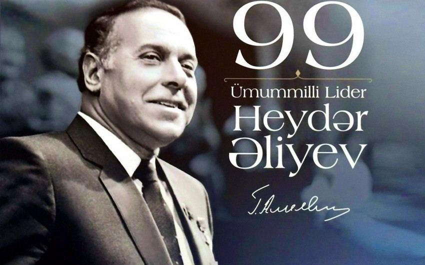 Türkiyə səfirliyi Ümummilli Lider Heydər Əliyevin anadan olmasının 99-cu ildönümü ilə bağlı paylaşım edib