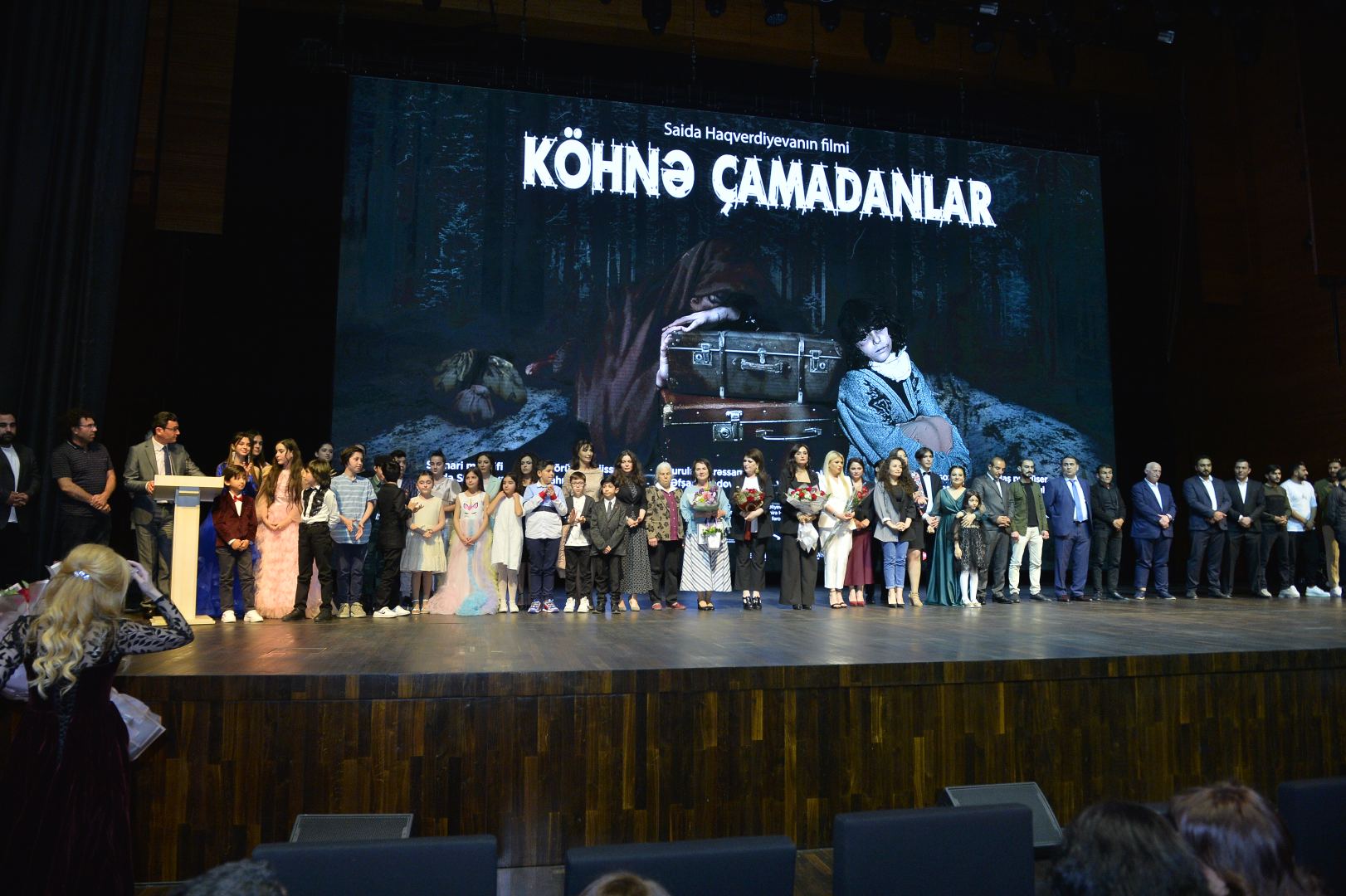 “Köhnə çamadanlar” filminin qala gecəsi keçirilib (FOTO/VİDEO)