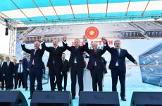 Prezident İlham Əliyev  və Türkiyə Prezidenti Rəcəb Tayyib Ərdoğan Rize-Artvin Hava Limanının açılışında iştirak ediblər (FOTO/VİDEO) (YENİLƏNİB-4)