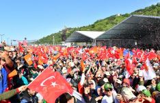 Prezident İlham Əliyev  və Türkiyə Prezidenti Rəcəb Tayyib Ərdoğan Rize-Artvin Hava Limanının açılışında iştirak ediblər (FOTO/VİDEO) (YENİLƏNİB-4)