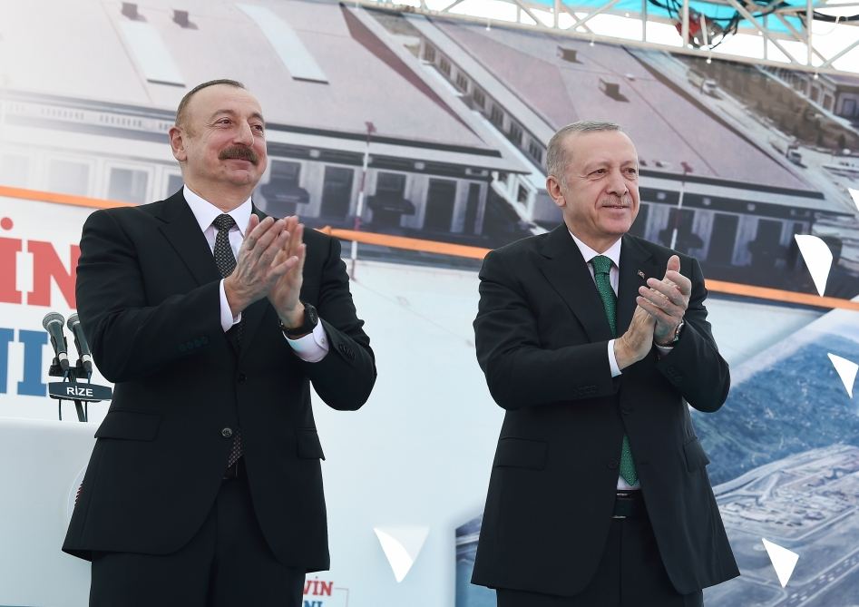 Prezident İlham Əliyev  və Türkiyə Prezidenti Rəcəb Tayyib Ərdoğan Rize-Artvin Hava Limanının açılışında iştirak ediblər (FOTO/VİDEO) (YENİLƏNİB-4)
