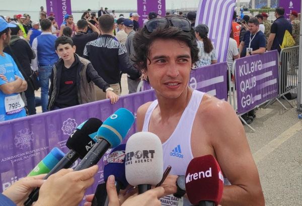 İstərdim ki, bütün şəhərlərdə Bakıdakı kimi idman şəraiti olsun - "Bakı Marafonu 2022"- nin qalibi