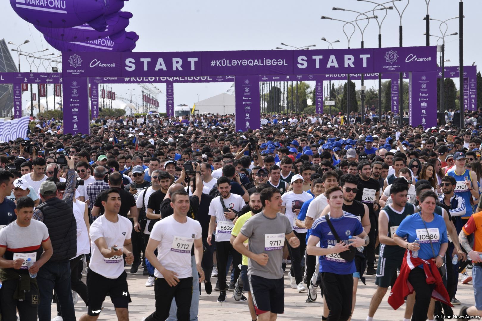 Heydər Əliyev Fondunun təşəbbüsü ilə “Bakı Marafonu 2022” keçirilib (FOTO)