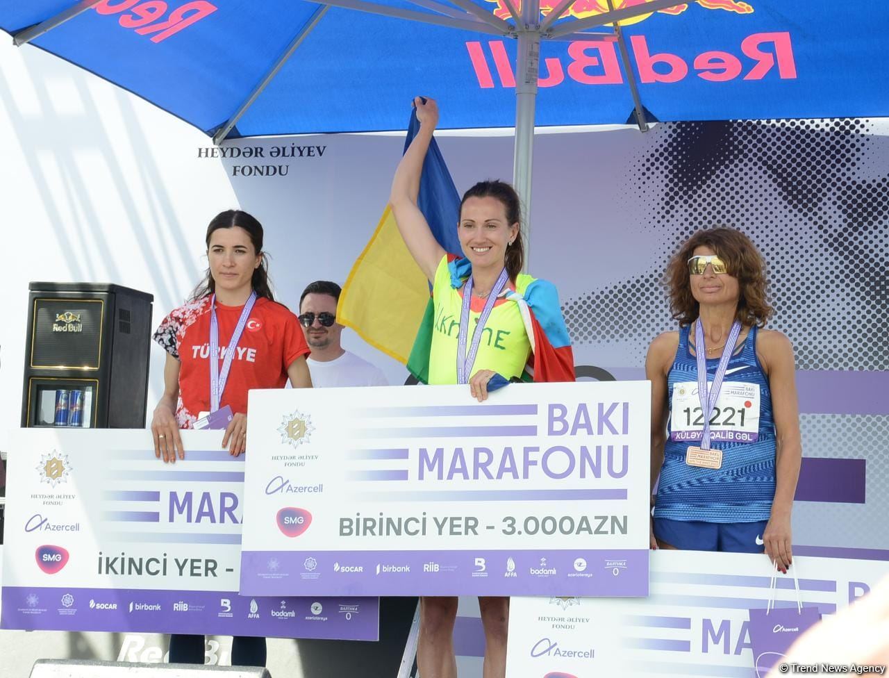 “Bakı Marafonu-2022”nin qalibləri mükafatlandırılıb (FOTO)