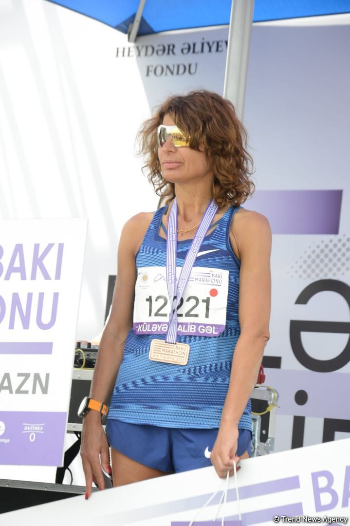 “Bakı Marafonu-2022”nin qalibləri mükafatlandırılıb (FOTO)