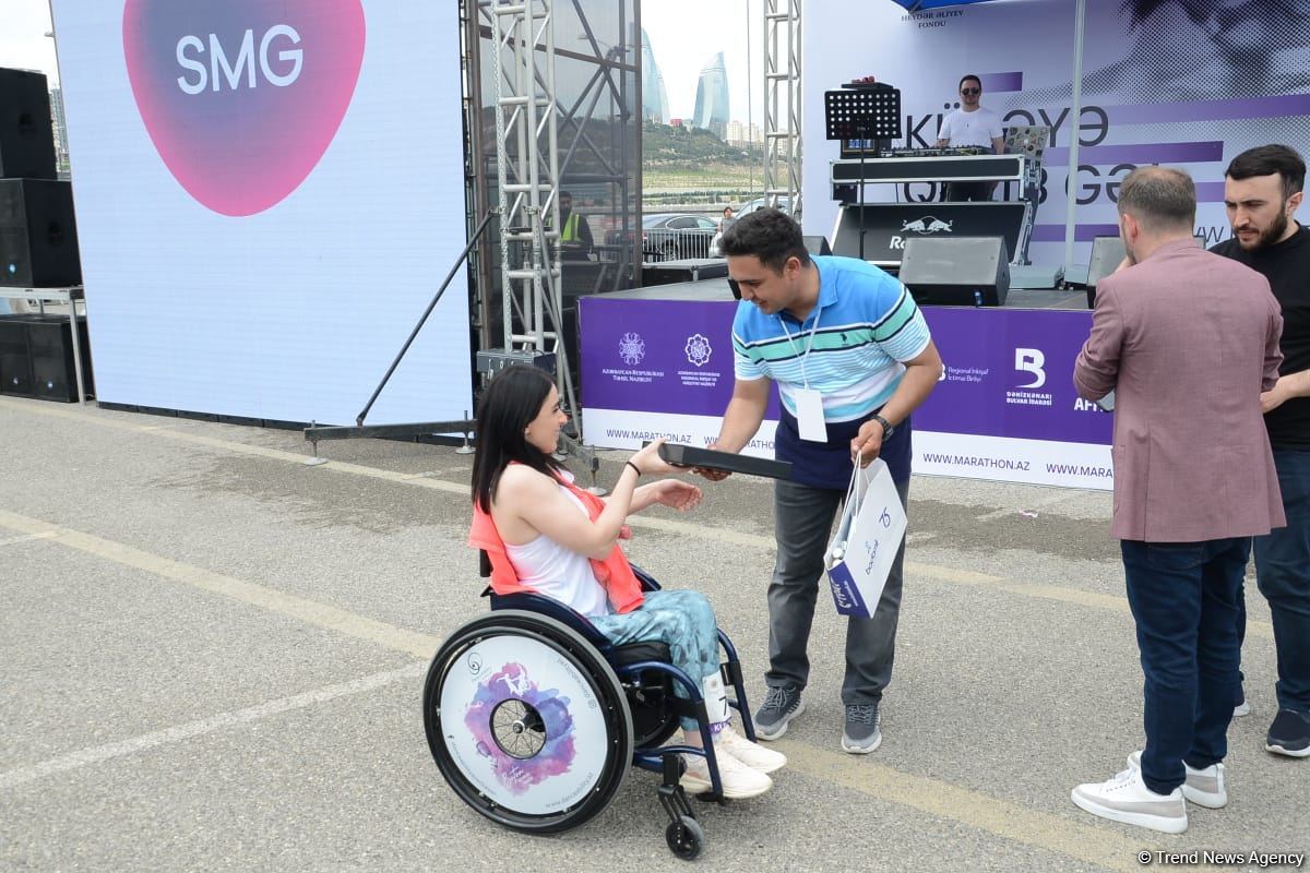 “Bakı Marafonu-2022”nin qalibləri mükafatlandırılıb (FOTO)