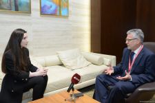 Azərbaycan hazırkı geosiyasi vəziyyətdə mühüm nəqliyyat qovşağı kimi qəbul olunur - Franz Vessiq (Müsahibə)