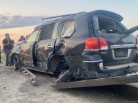 Bərdədə ölümlə nəticələnən yol qəzası olub (FOTO)