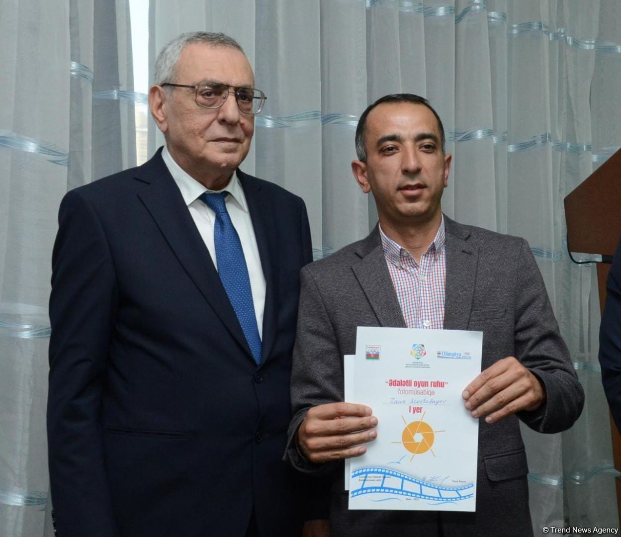 Trend BİA-nın əməkdaşı fotomüsabiqədə 1-ci yerə layiq görülüb (FOTO)