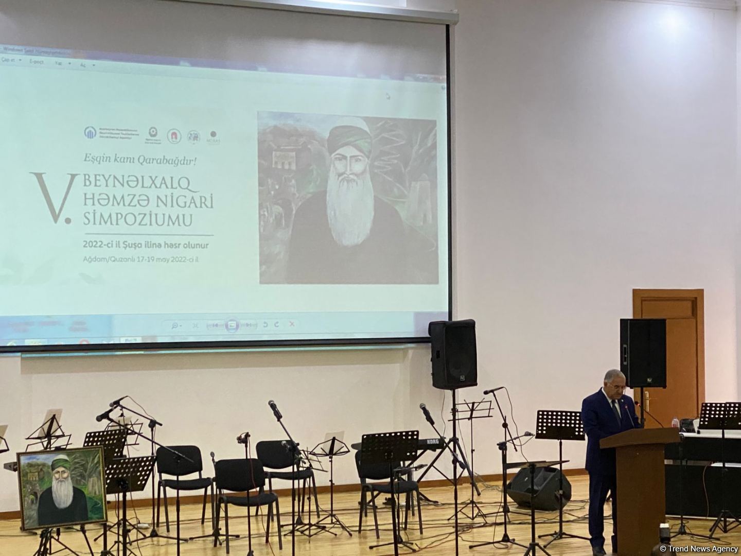 Ağdamda V Beynəlxalq “Həmzə Nigari” Simpoziumuna start verilib (FOTO)