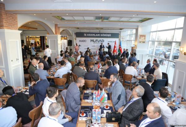 MÜSİAD Azərbaycanın təşkilatçılığı ilə Bakıda  iş adamlarının görüşü keçirilib (FOTO)