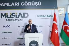 MÜSİAD Azərbaycanın təşkilatçılığı ilə Bakıda  iş adamlarının görüşü keçirilib (FOTO)