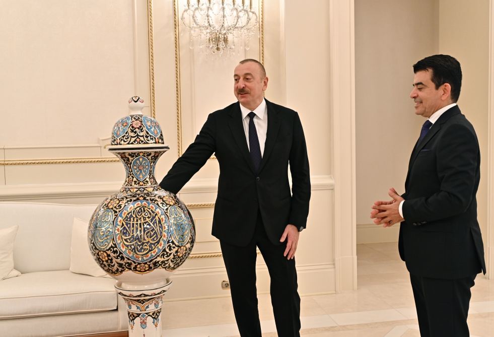 Prezident İlham Əliyev ICESCO-nun Baş direktorunu qəbul edib (FOTO/VİDEO) (YENİLƏNİB)