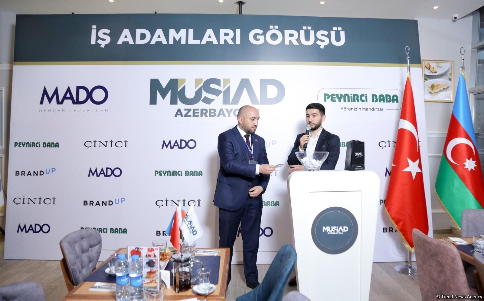 MÜSİAD Azərbaycanın təşkilatçılığı ilə Bakıda  iş adamlarının görüşü keçirilib (FOTO)