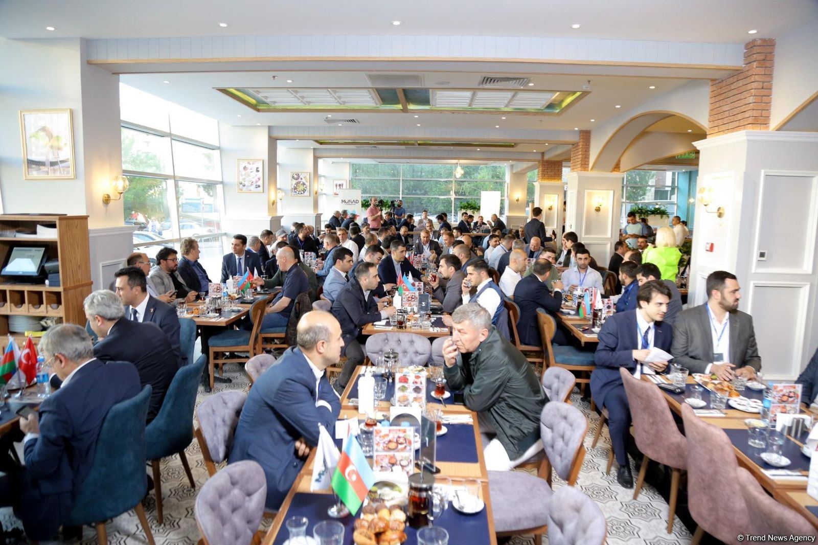 MÜSİAD Azərbaycanın təşkilatçılığı ilə Bakıda  iş adamlarının görüşü keçirilib (FOTO)