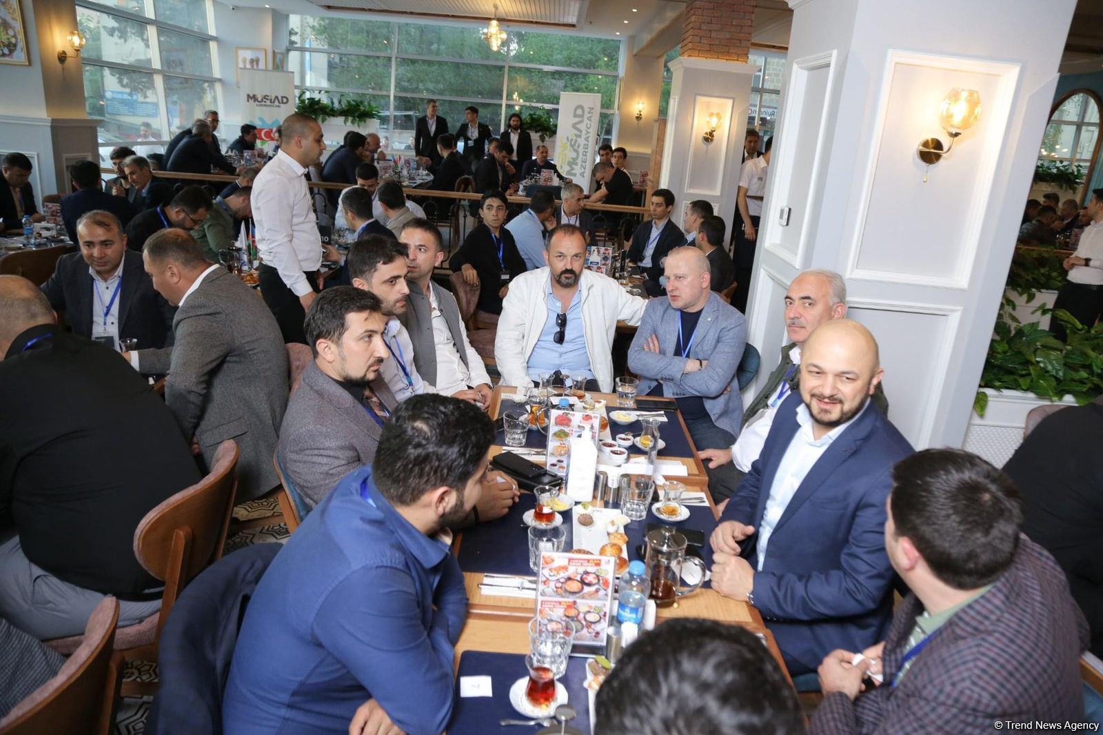 MÜSİAD Azərbaycanın təşkilatçılığı ilə Bakıda  iş adamlarının görüşü keçirilib (FOTO)