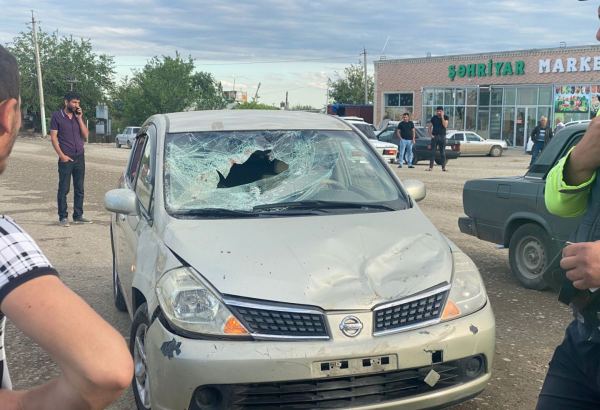 Tərtər rayonunda yol qəzası baş verib (FOTO)