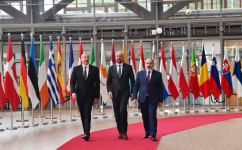 Brüsseldə Prezident İlham Əliyevin Avropa İttifaqı Şurasının Prezidenti və Ermənistanın baş naziri ilə görüşü olub (FOTO/VİDEO) (YENİLƏNİB)