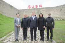 Azərbaycan, Türkiyə, Qazaxıstan və Qırğızıstan ombudsmanları Şuşada səfərdədirlər (FOTO)