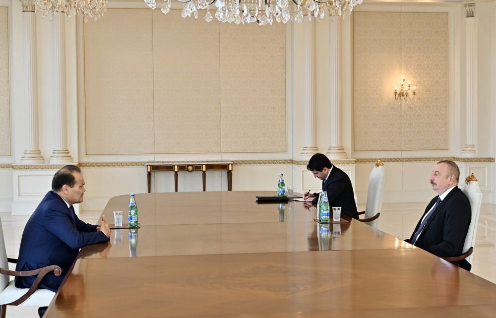 Prezident İlham Əliyev Türk Dövlətləri Təşkilatının Baş katibini qəbul edib (FOTO) (YENİLƏNİB)