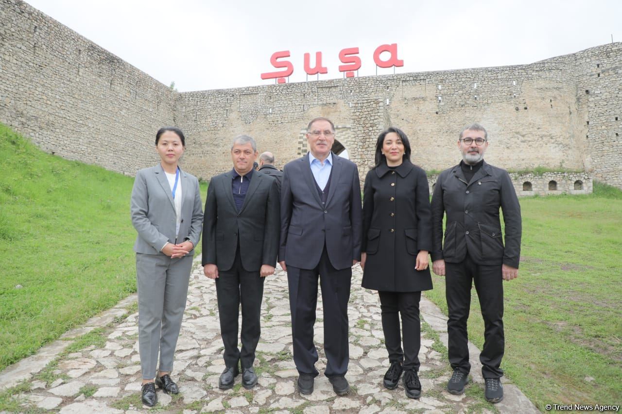 Azərbaycan, Türkiyə, Qazaxıstan və Qırğızıstan ombudsmanları Şuşada səfərdədirlər (FOTO)