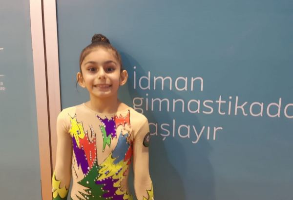 Bakı birinciliyində qazandığım qızıl medal mənə gələcək üçün stimul olacaq - Gənc gimnast