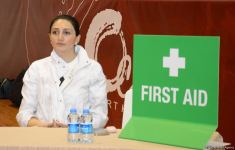 Aerobika gimnastikası üzrə Azərbaycan çempionatı və Bakı birinciliyi start götürüb (FOTO)