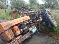 Yevlaxda ağır yol qəzası olub (FOTO/VİDEO)