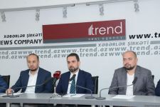 Trend BİA-da "Türk Dünyası" (Turkic.World) layihəsinin bir illik fəaliyyətinin nəticələri müzakirə olundu  (FOTO/VİDEO)