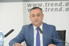 Trend BİA-da "Türk Dünyası" (Turkic.World) layihəsinin bir illik fəaliyyətinin nəticələri müzakirə olundu  (FOTO/VİDEO)