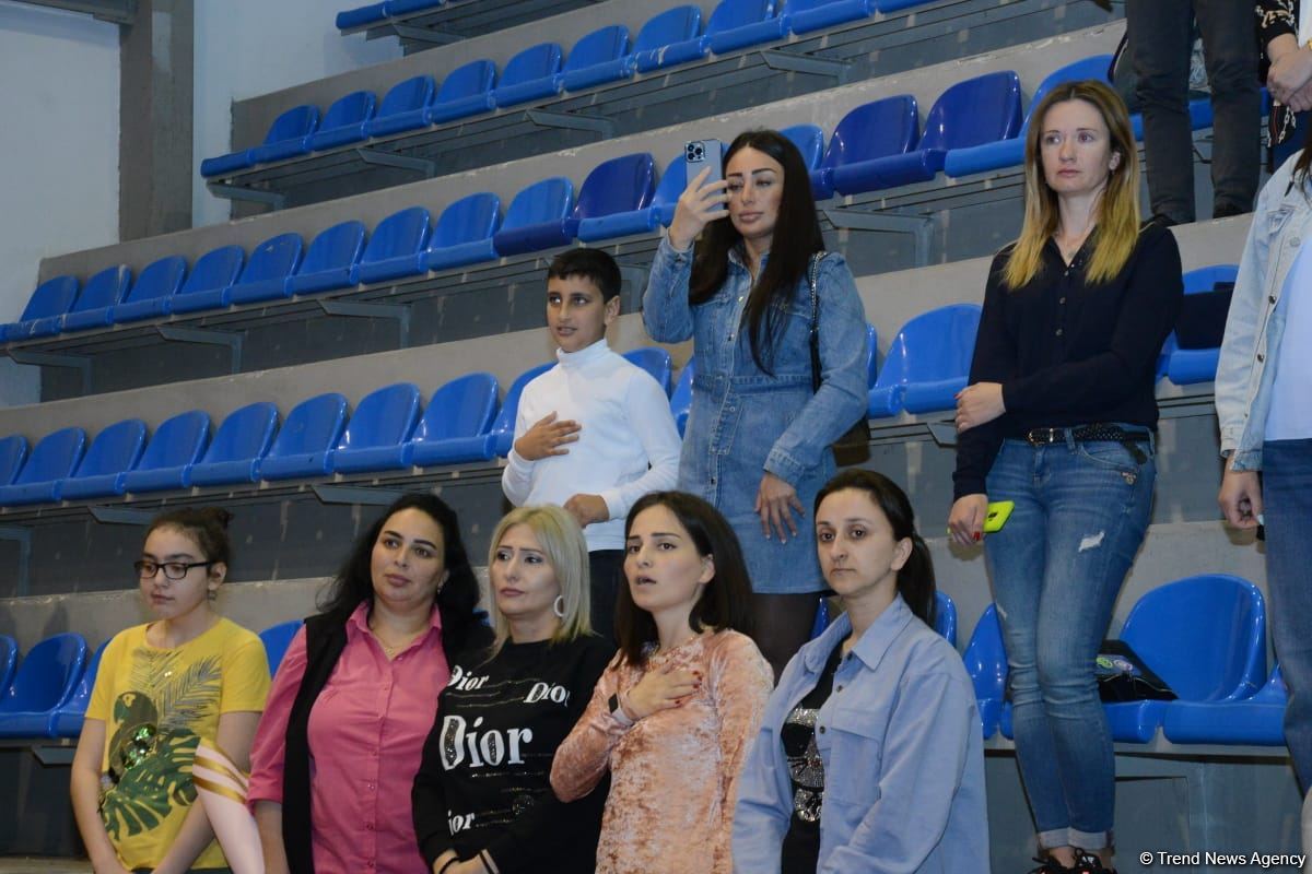 Aerobika gimnastikası üzrə Azərbaycan çempionatı və Bakı birinciliyi start götürüb (FOTO)