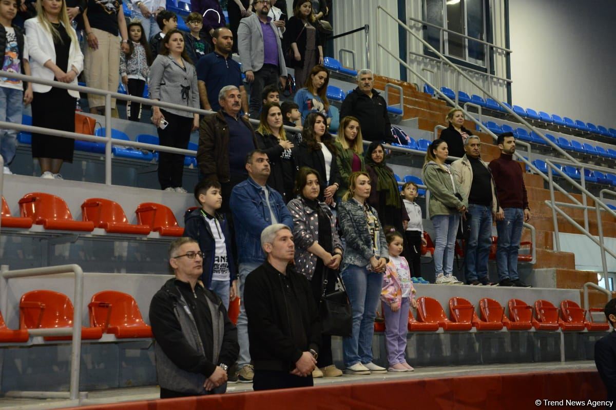 Aerobika gimnastikası üzrə Azərbaycan çempionatı və Bakı birinciliyi start götürüb (FOTO)