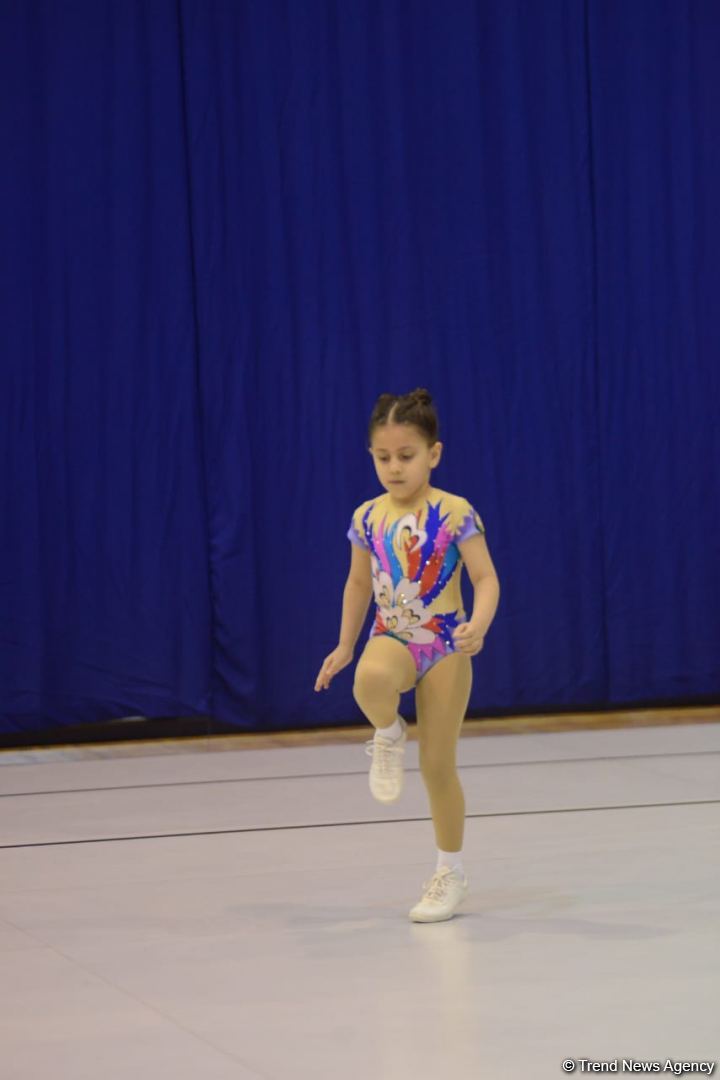 Aerobika gimnastikası üzrə Azərbaycan çempionatı və Bakı birinciliyi start götürüb (FOTO)