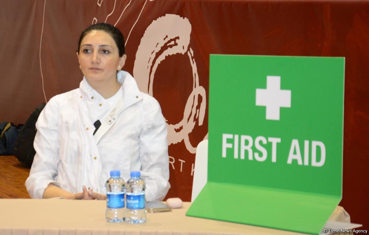 Aerobika gimnastikası üzrə Azərbaycan çempionatı və Bakı birinciliyi start götürüb (FOTO)