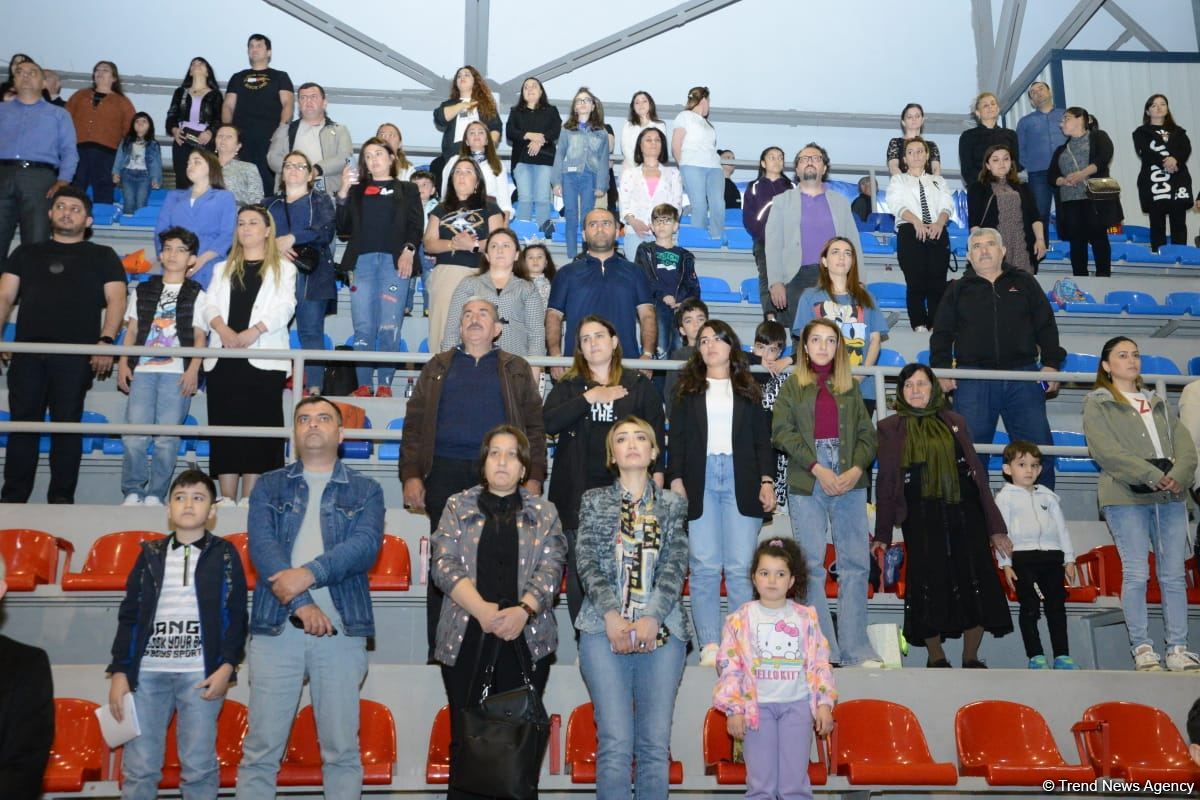 Aerobika gimnastikası üzrə Azərbaycan çempionatı və Bakı birinciliyi start götürüb (FOTO)