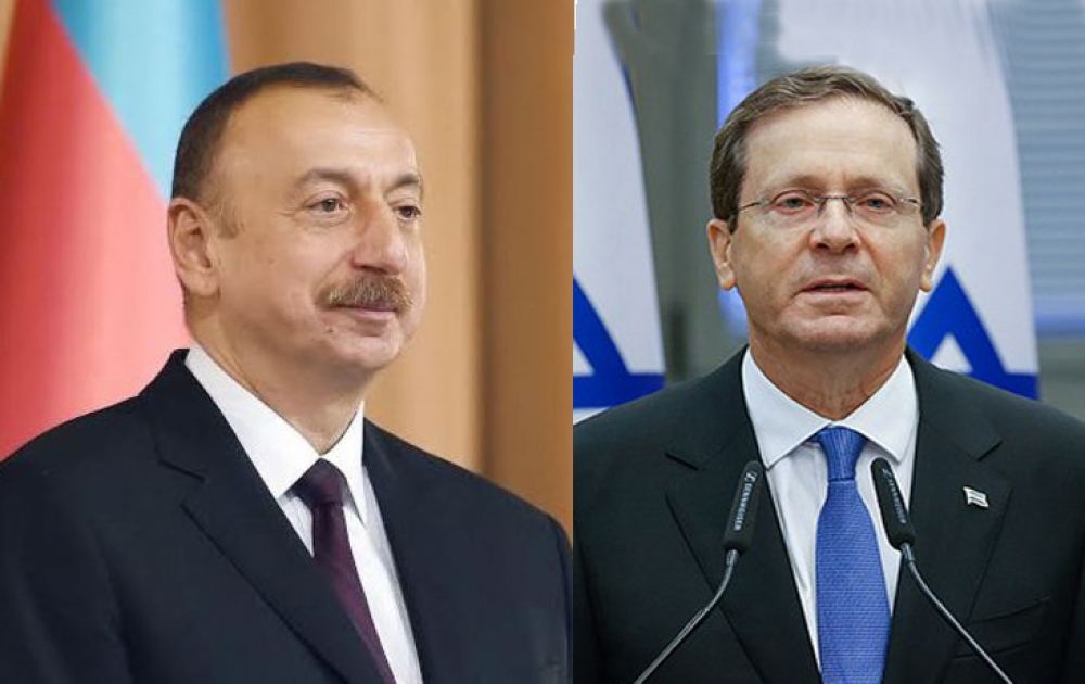 İsrail lideri Prezident İlham Əliyevi təbrik edib