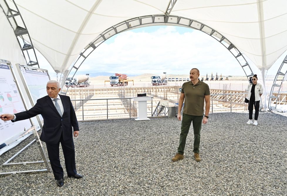 Prezident İlham Əliyev, birinci xanım Mehriban Əliyeva Füzuli, Cəbrayıl və Zəngilan rayonlarına səfər ediblər  (YENİLƏNİB) (FOTO)