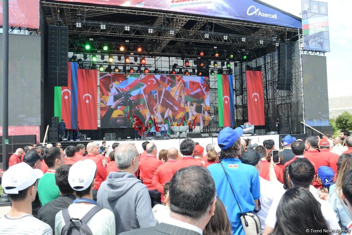 Bakıda "Texnofest" festivalı başlayıb (FOTO/VİDEO)
