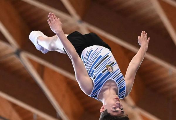 Azərbaycan gimnastı İtaliyada qızıl medal qazanıb (FOTO)