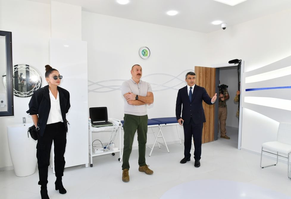 Prezident İlham Əliyev və Birinci xanım Mehriban Əliyeva Zəngilanda “Ağıllı kənd” layihəsinin birinci mərhələsi üzrə açılış mərasimində iştirak ediblər (YENİLƏNİB-2) (FOTO/VİDEO)