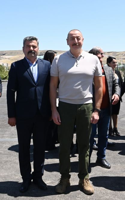 Prezident İlham Əliyev və Birinci xanım Mehriban Əliyeva Zəngilanda “Ağıllı kənd” layihəsinin birinci mərhələsi üzrə açılış mərasimində iştirak ediblər (YENİLƏNİB-2) (FOTO/VİDEO)