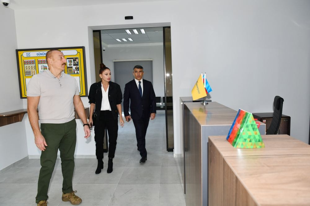 Prezident İlham Əliyev və Birinci xanım Mehriban Əliyeva Zəngilanda “Ağıllı kənd” layihəsinin birinci mərhələsi üzrə açılış mərasimində iştirak ediblər (YENİLƏNİB-2) (FOTO/VİDEO)